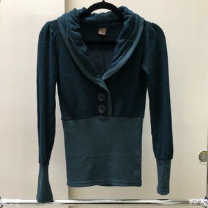 Unique shawl sweater